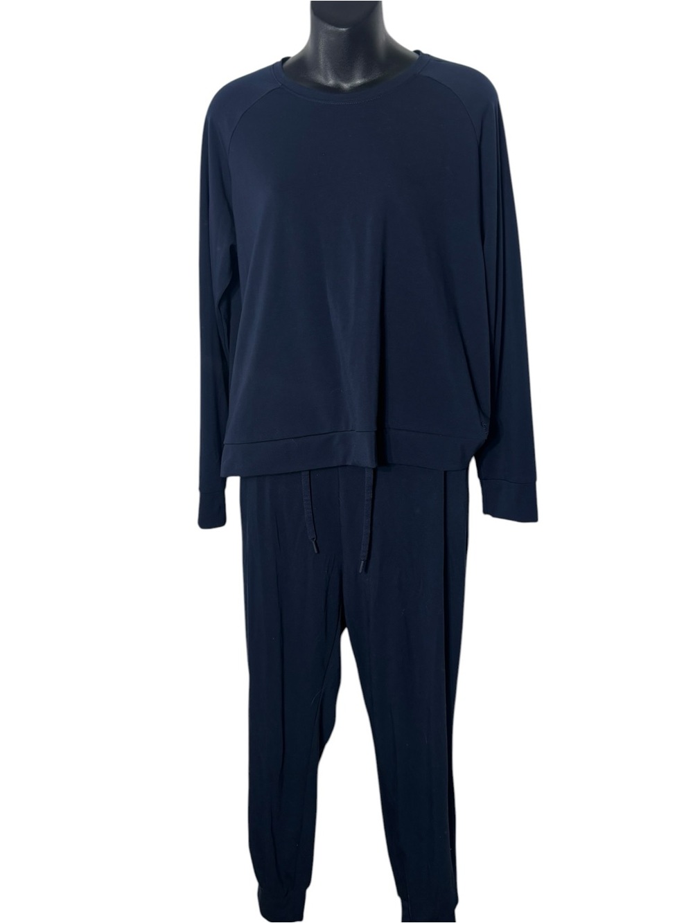 Cozy earth women’s large stretch bamboo cozy soft pajama set navy capsule